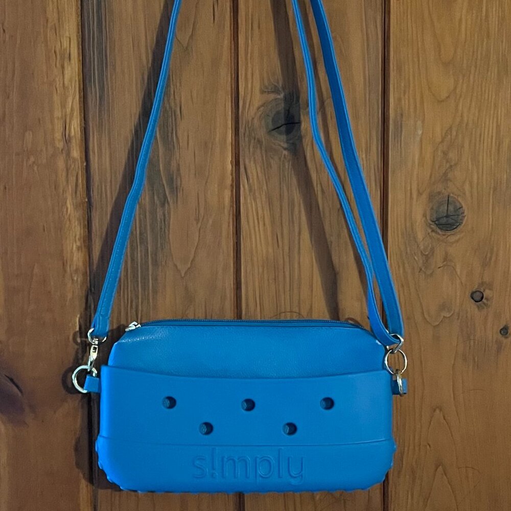 Simply Southern Blue Crossbody Bag Purse